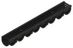 Kanał plastikowy Easy3 DN100 z rusztem żeliwnym kl.C250 H100