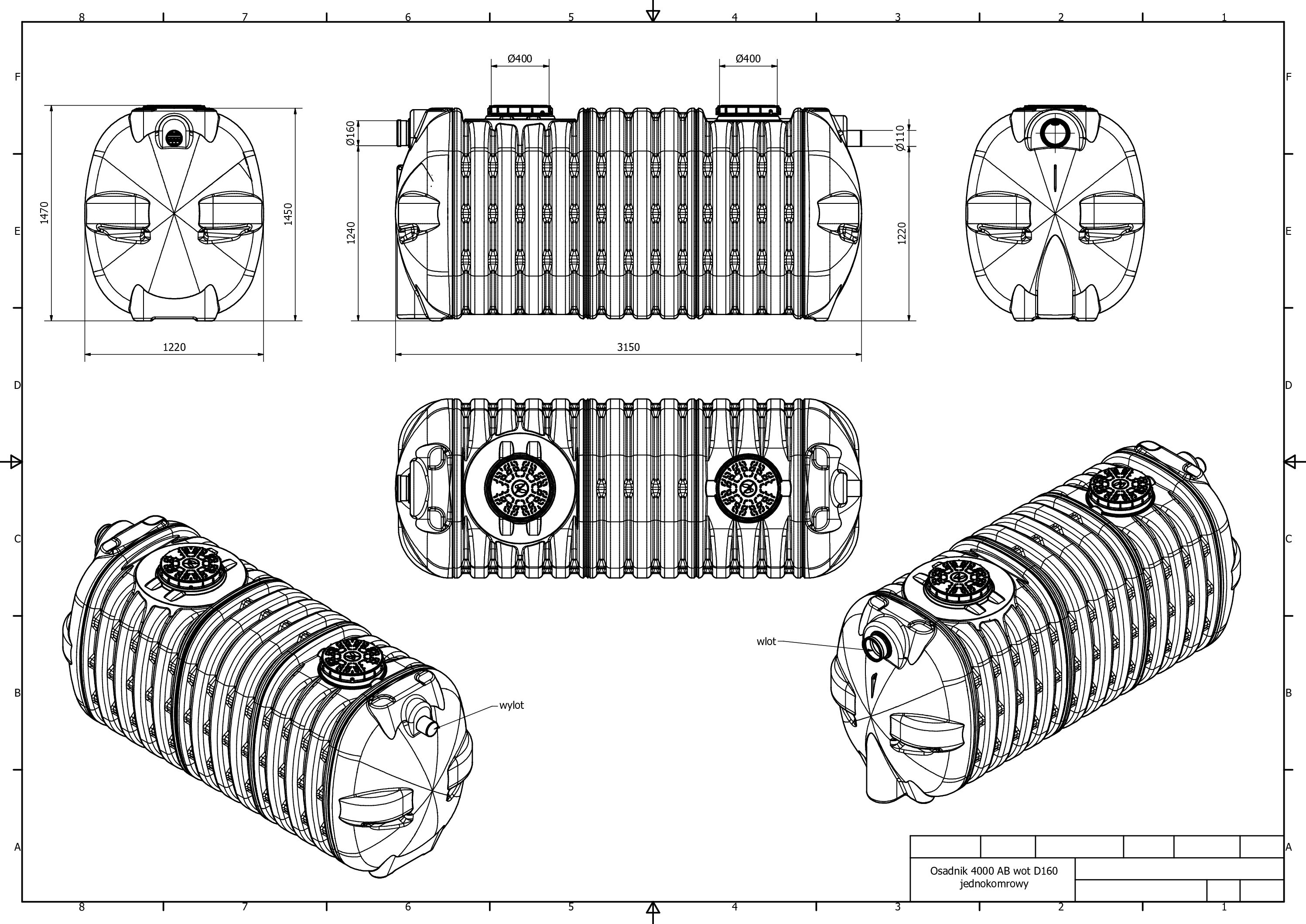 Osadnik gnilny 4000 AB
