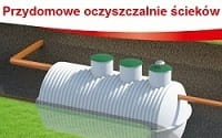 Przydomowe oczyszczalnie ścieków: Oczyszczalnia biologiczna EKO-BIO 2500l do 5 osób z poletkiem rozsączającym