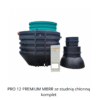 DELFIN PRO 12 PREMIUM MBBR ze studnią chłonną komplet