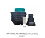 DELFIN PRO 12 PREMIUM MBBR ze studnią chłonną komplet