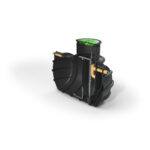 Oczyszczalnia biologiczna Kingspan BioAir ®3 do 9 RLM zewnętrzna zaintegrowana pompownia IPS