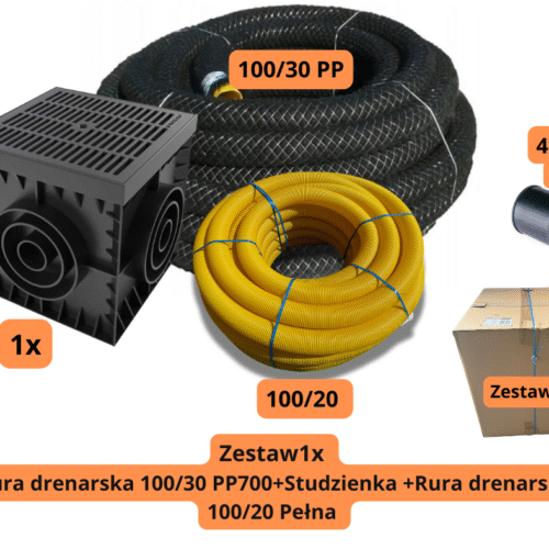 Zestaw drenarski ze studzienką 300x300