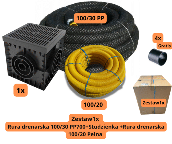 Zestaw drenarski ze studzienką 300x300