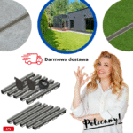 Zestaw 10x Kanałówł plastik-Easy1 DN70-ruszt stal ocynk kl.A15 H90 VODALAND DARMOWA DOSTAWA