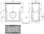 Studzienka systemowa betonowa Pro DN200 kl.D400