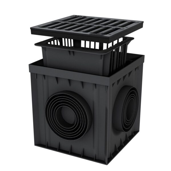 System 300×300 Studnia z koszem i kratą ŻELIWNĄ C250 CLASSIC