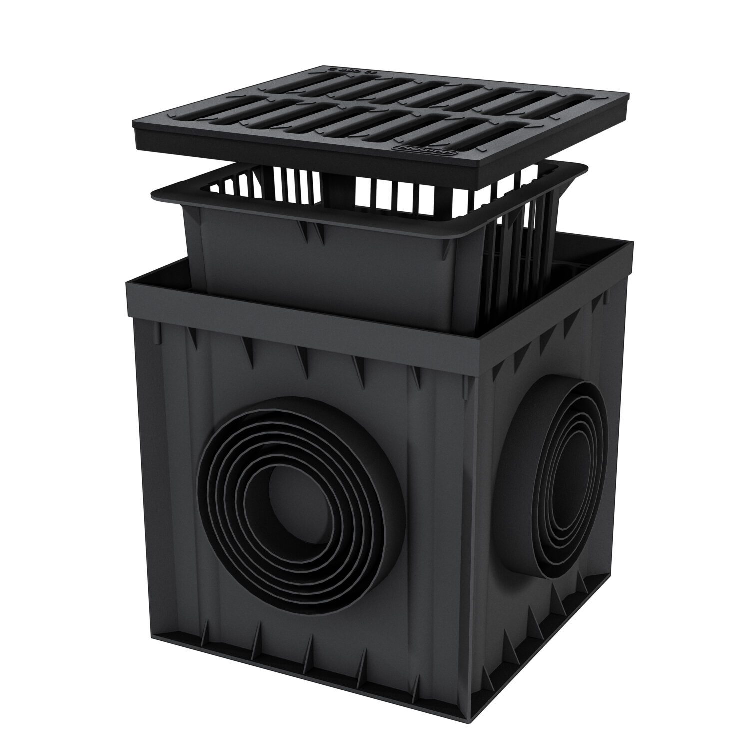 System 300×300 Studnia z koszem i kratą ŻELIWNĄ C250 CLASSIC